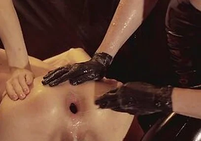 Pup Davey Ass Takes Whole Arm