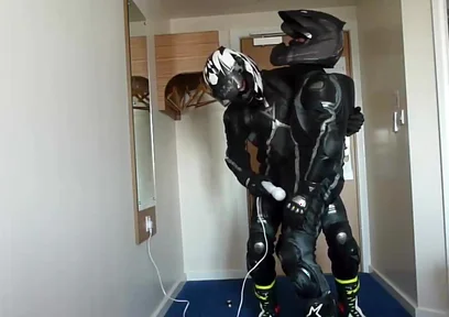 Biker boys vibrator cuming