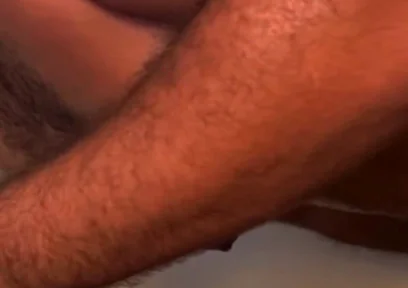A Big Gay Guy with Huge Nipples and a Black Guy with a Big Cock Share an Intense and Babble-kissed Kiss.