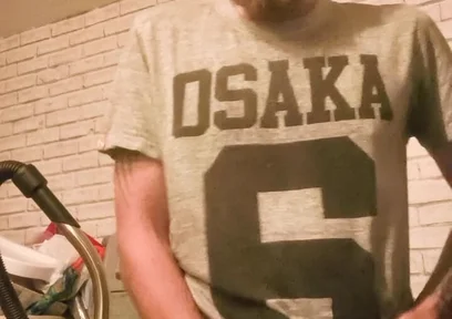 Big Dick Wanking and Smoking