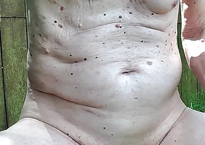 Close up Outdoor Anal and Sounding Cum