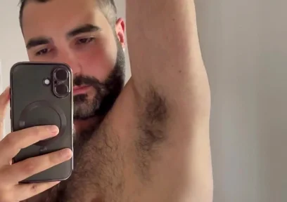 Giving a Sniff to My Hairy Pits After the Gym