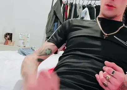 Chav Lad British Chav Wank Cum Shot