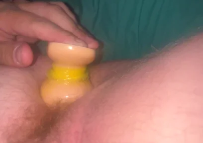 Playing with My Ass Hole and Big Cock