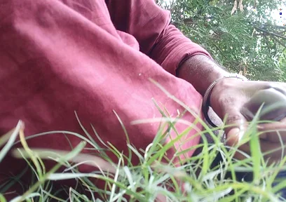While Walking Around the Field, He Started Punching Loudly