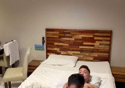 Nervous 18yo Asian Twink's First Hot Gay Sex