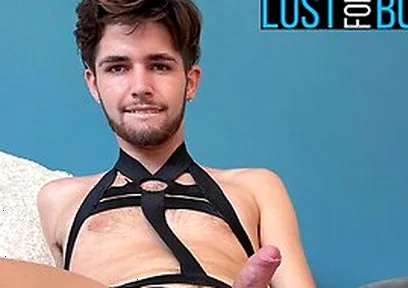 Malachi Cooper Strokes His Long Uncut Dick And Big Bouncing Balls