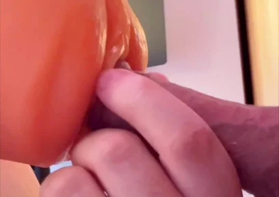Straight Guy Pounds His Girl at the Gloryhole - but Who's Really Moaning Behind It?!