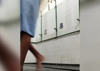 Taking a Shower at the Club