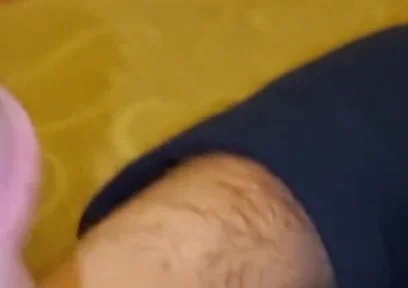 Stepson with Big Cock Arrives - Cumshot Handjob