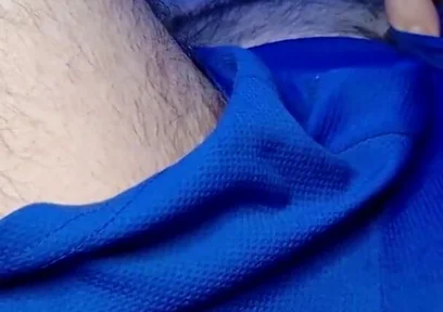 Stroking in Shorts