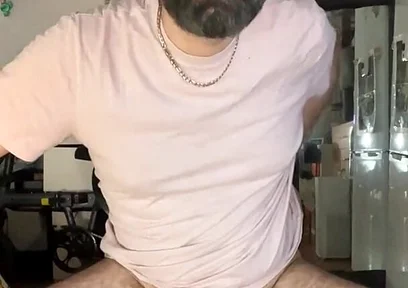 Sitting with Your Legs Open in Front of the Webcam
