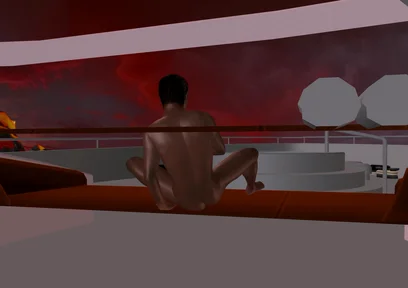 Animated 3D Gay Porn - Solo Black Man Inserting Toy in Ass Then Torch Masturbation