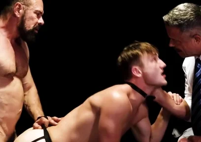 Spitroasted By These Two Masters With Colton Fox