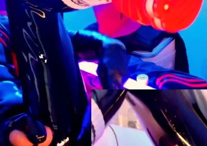 I Love the Black Full Body Latex Suit