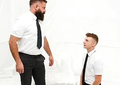 Altar Boy Jack Waters Breeds Hunk Bishop Timber Adams During Special Ritual