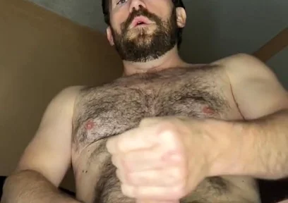 Closeup Solo Jack off