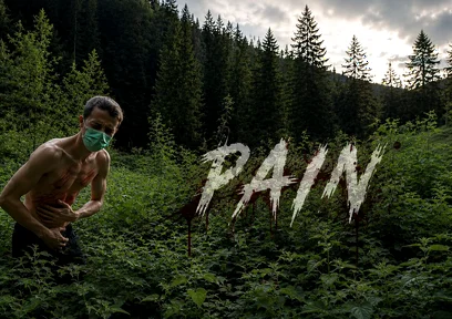 Hardcore!!! Stinging Nettles Video with Intense Suffering