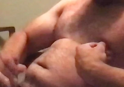 Squirting Cum on Myself