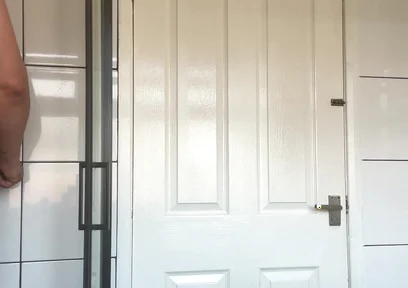 Horny Stepdad in Bathroom