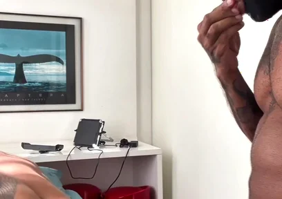 Brenno Villar and Black Manguera -interracial Fuck with the Huge Cock Masked (part 2)