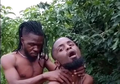 Enjoying the Eblack Ass Dud