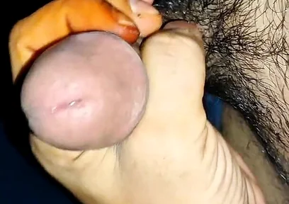 My Desi Stepdad Jerking off First Time