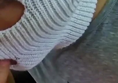 A Sissy Emo Twink Got Fucked Right on the Highway by a Guy Without a Condom, Covered in Cum