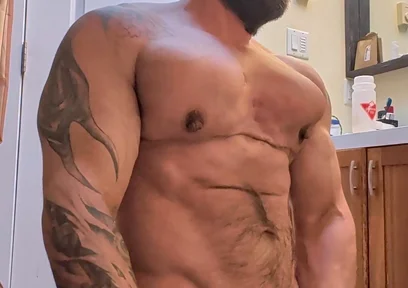 Siliconed Cock Masturbation