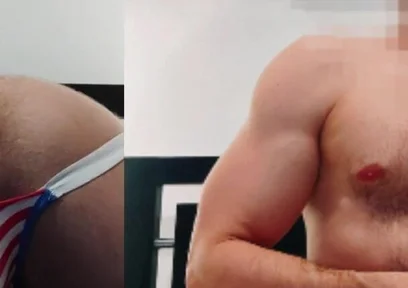 This Muscular Passive Is Open on His Legs Waiting for You...