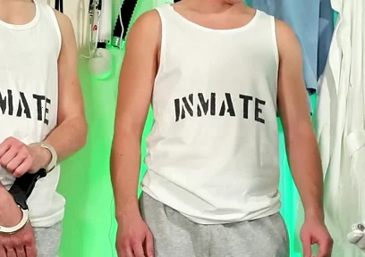Medical Examination for Two Twink Inmates Pt 1