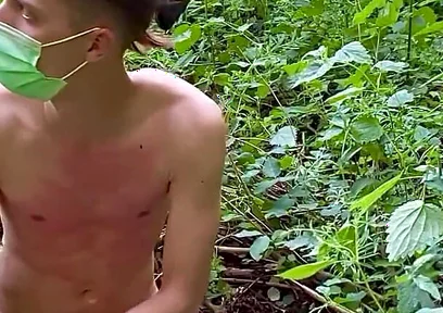 Hardcore!!! Stinging Nettles Video with Intense Suffering