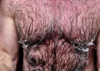 Hairy Muscle Bear Cools Down