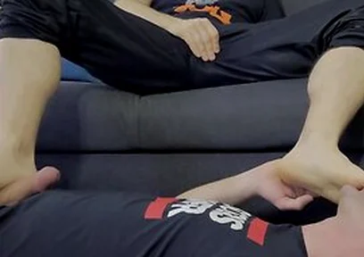Getting Horny By Sneaker Socks And Feet With Feet Slave