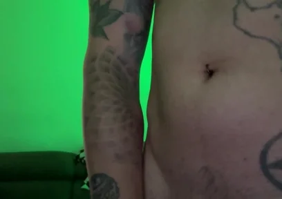 Morbid Curiosity, Alone, at Home Touching Himself with Semi-transparent Clothing