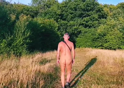 Naked Outdoor Walking