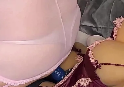 Single Angle Camera Pegging Daddy for the First Time