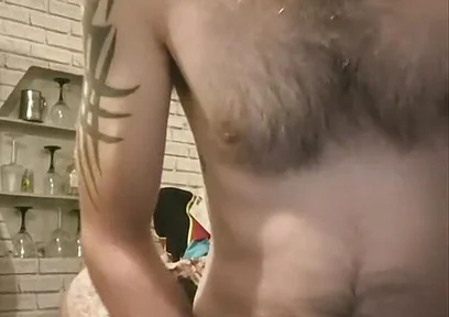 Wanking My Big Hard Dick and Smoking a Cigarette