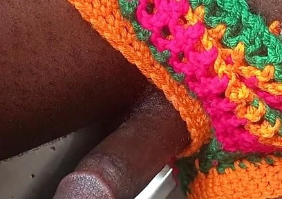 African Bisexuals Masturbating and Huge Cum
