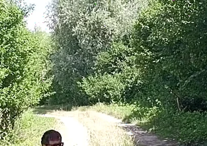 Risky Cock Jerking on an Abandoned Field / Risky Solo Outdoors