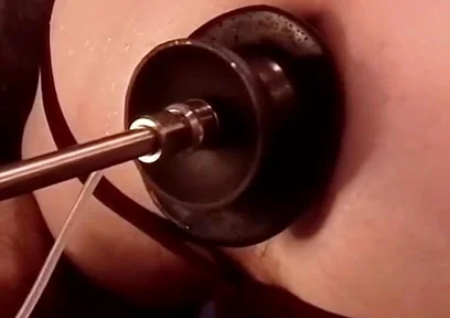 Cum Lube Dildo and Pig Hole