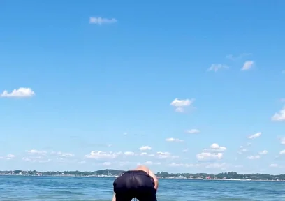 My Butt at the Beach