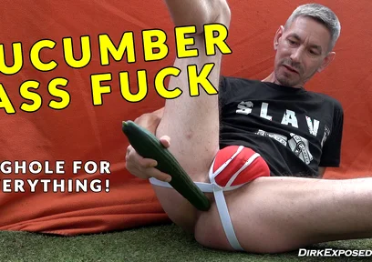 Cucumber Ass Fuck - My Hole Is Always Ready for Anal