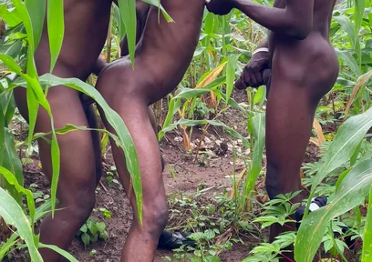 How I Had Sex with This Thuggish Guy with Huge Long Dick Inside a Corn Farm Land