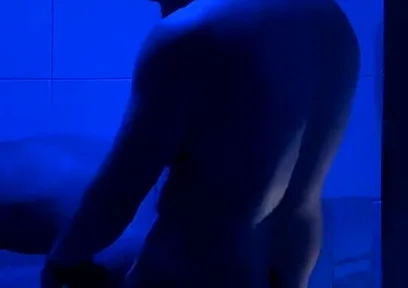 Muscle Bear Fucks Latino in Gay Sauna