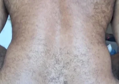 Bearded Stepfather Getting Into the Bear. Bareback and Cumshot