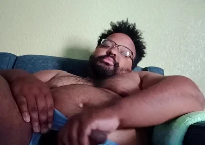 Big Stepdaddy Nuts in a Hotel Room