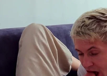 Guy Took a Pornstar Home After Dinner and Let Him Destroy His Throat and Tight Hole