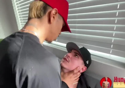 Cholo Thug Fucks Twink On Dirty Couch