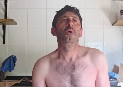 Straight Guy with Huge Cock Jerks off in the Cabin